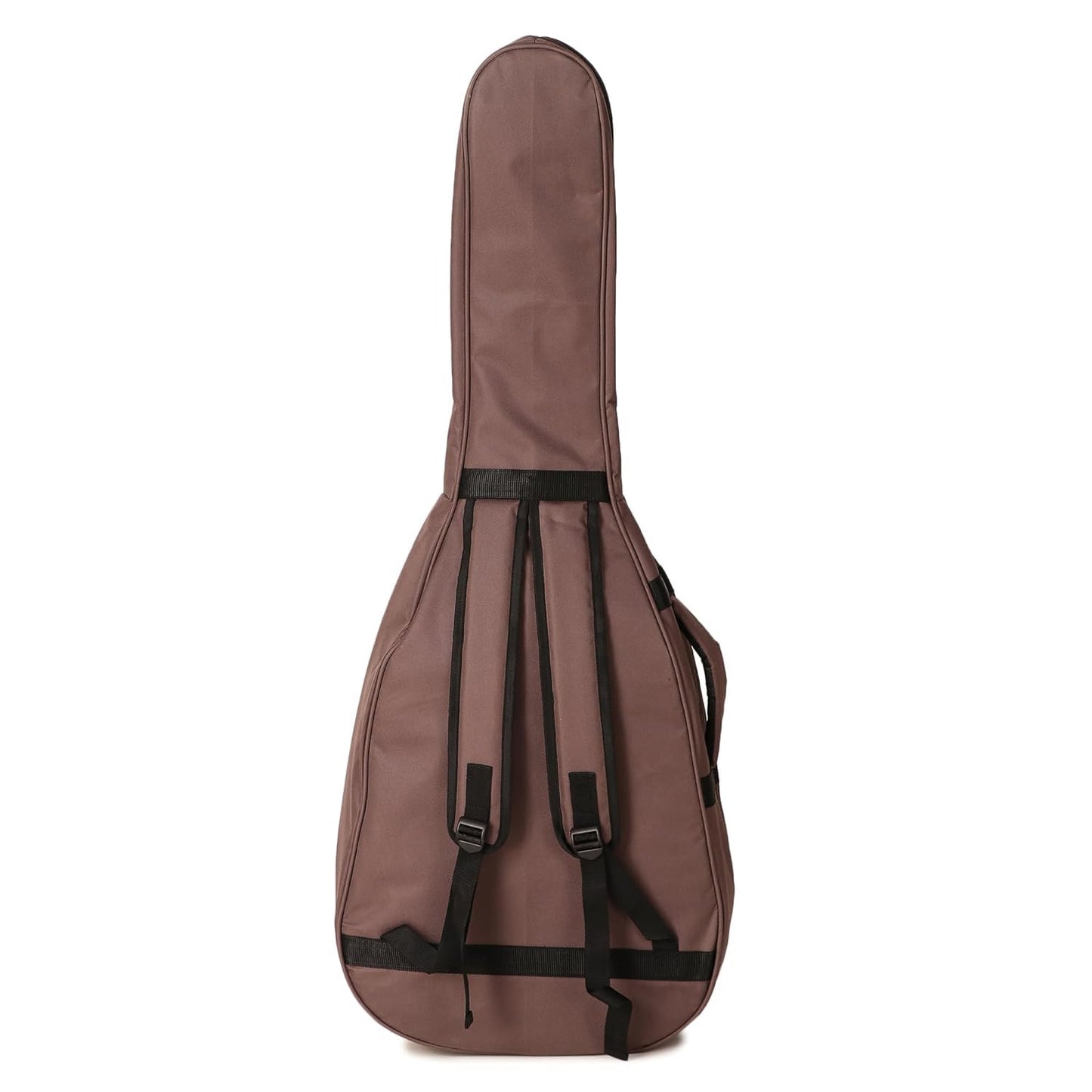 True Cult Acoustic Guitar Bag (Black/Red) – Fits 38"-42" guitars, durable and protective.