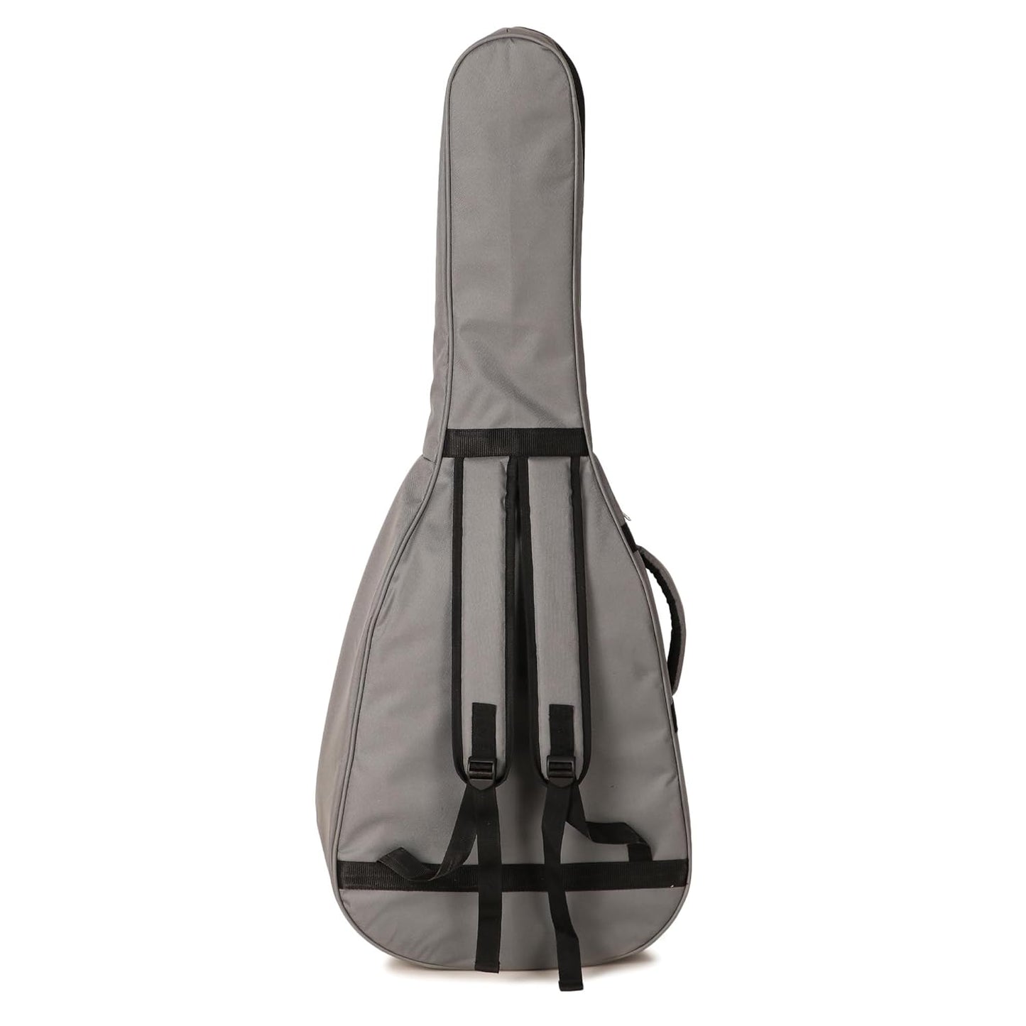 True Cult Acoustic Guitar Bag (Light Grey) – Fits 38"-42" guitars, durable and protective.