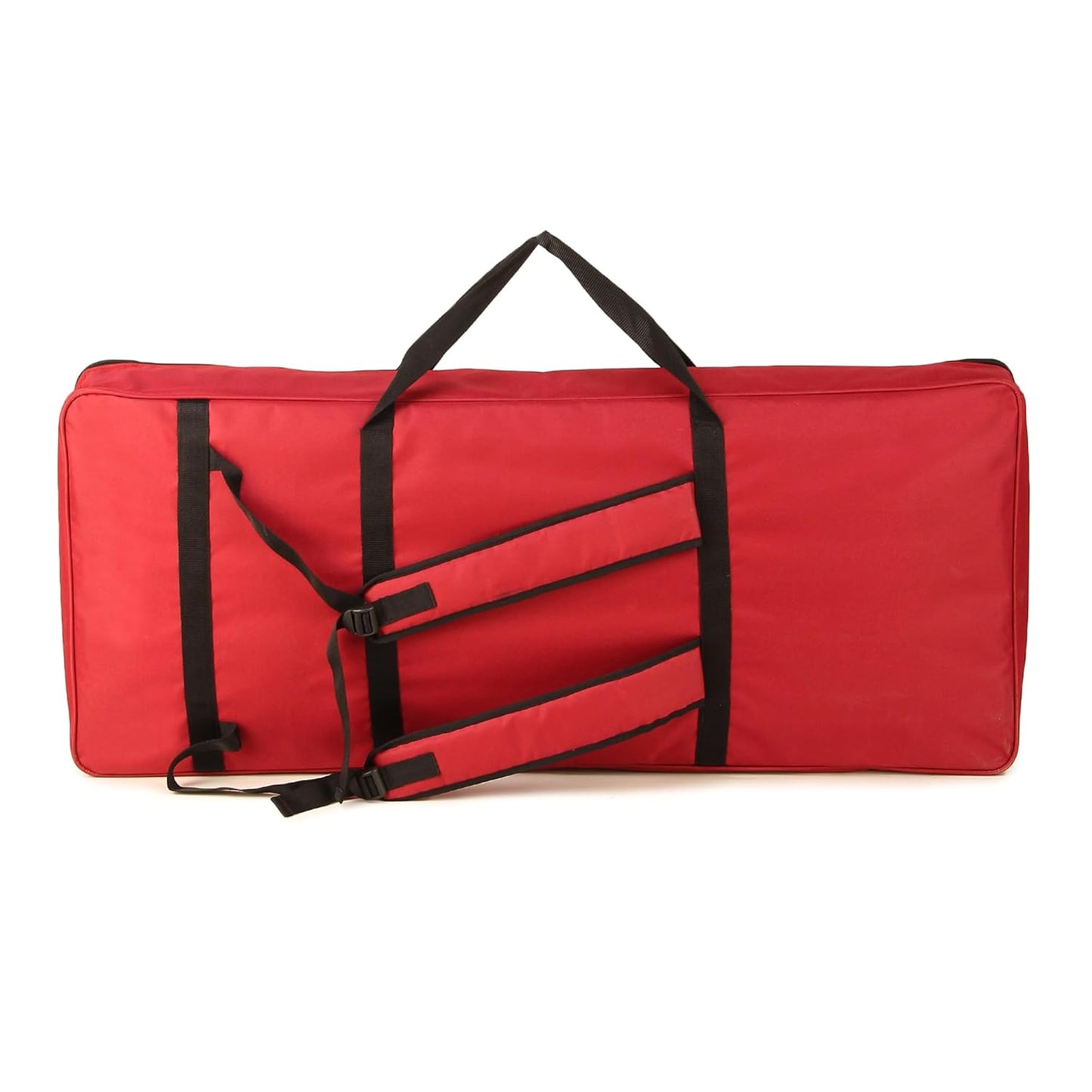 True Cult 37-Key Keyboard Bag (Red) – Padded & Protective for Yamaha/Casio