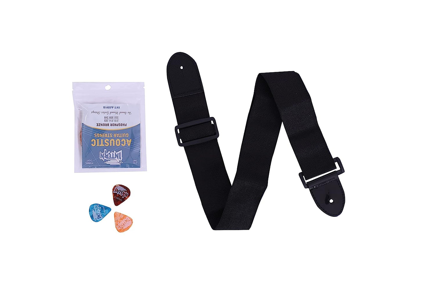 INTERN 40" Acoustic Guitar Bundle - Natural