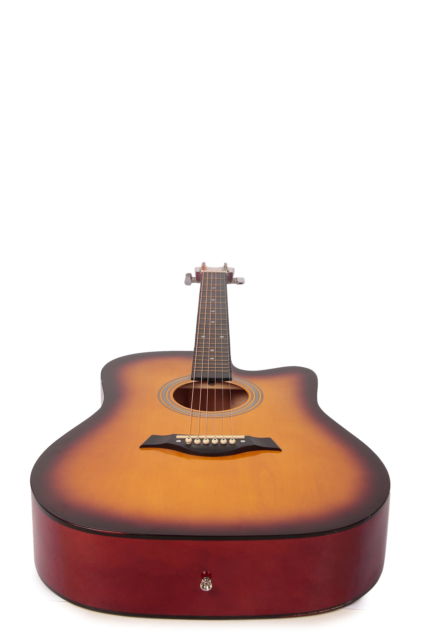 Intern 41 Inch Acoustic Guitar Set - Sunbrust