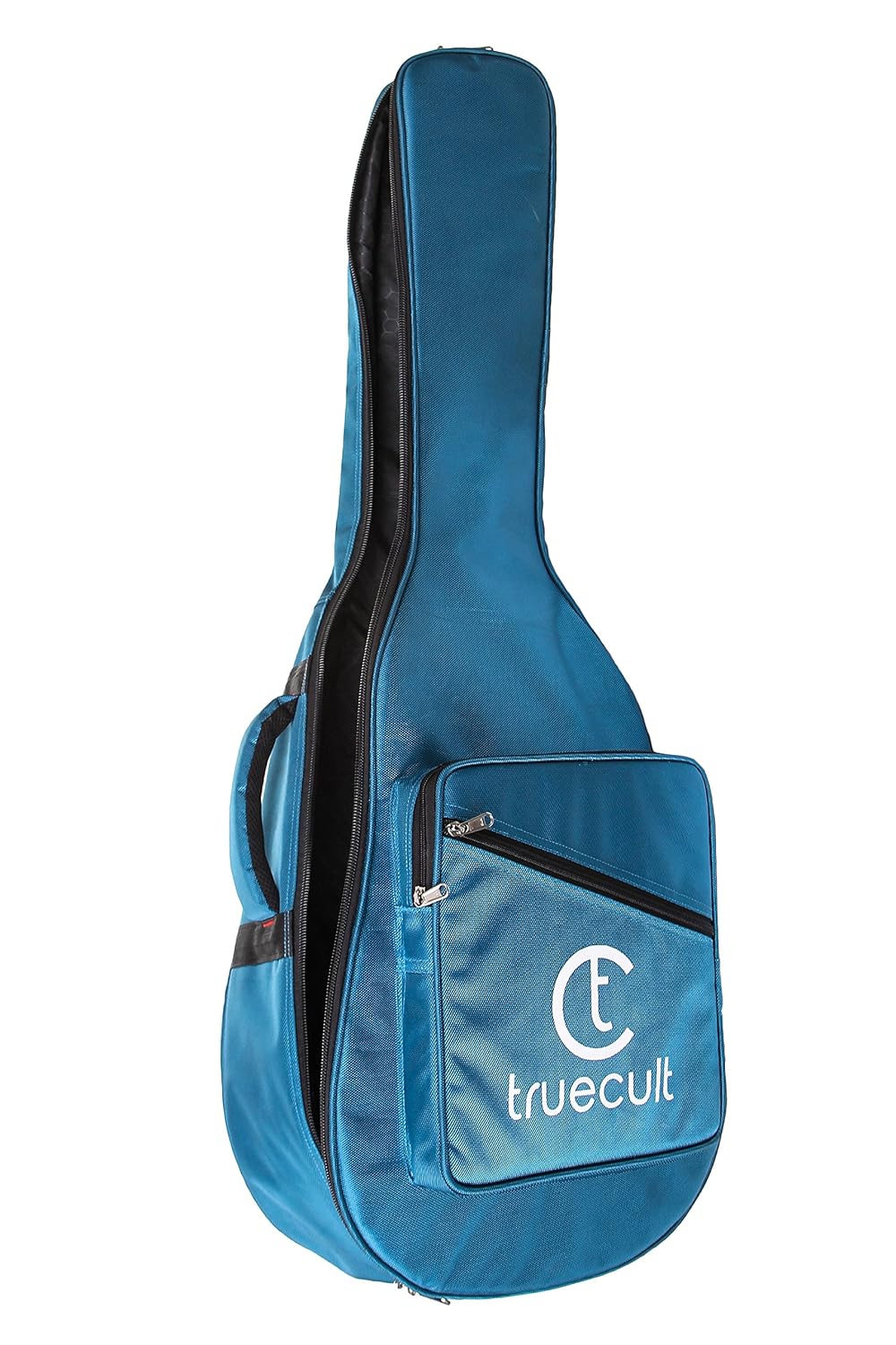 True Cult Padded Electric Guitar Bag – T-Blue | Fits Yamaha, Fender, Ibanez, Cort, ESP, Epiphone, Kadence & More