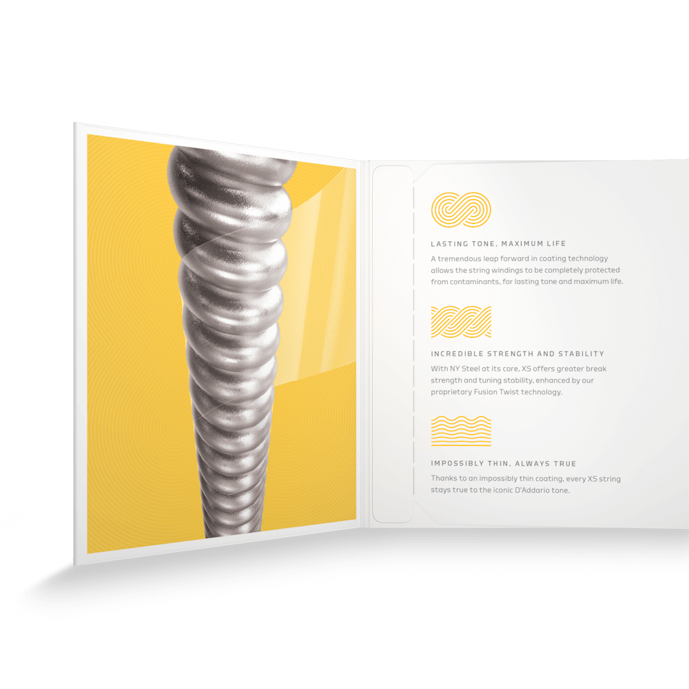 D'Addario XSE0946 | 09-46 Super Light Top/Regular Bottom Coated Electric Guitar Strings