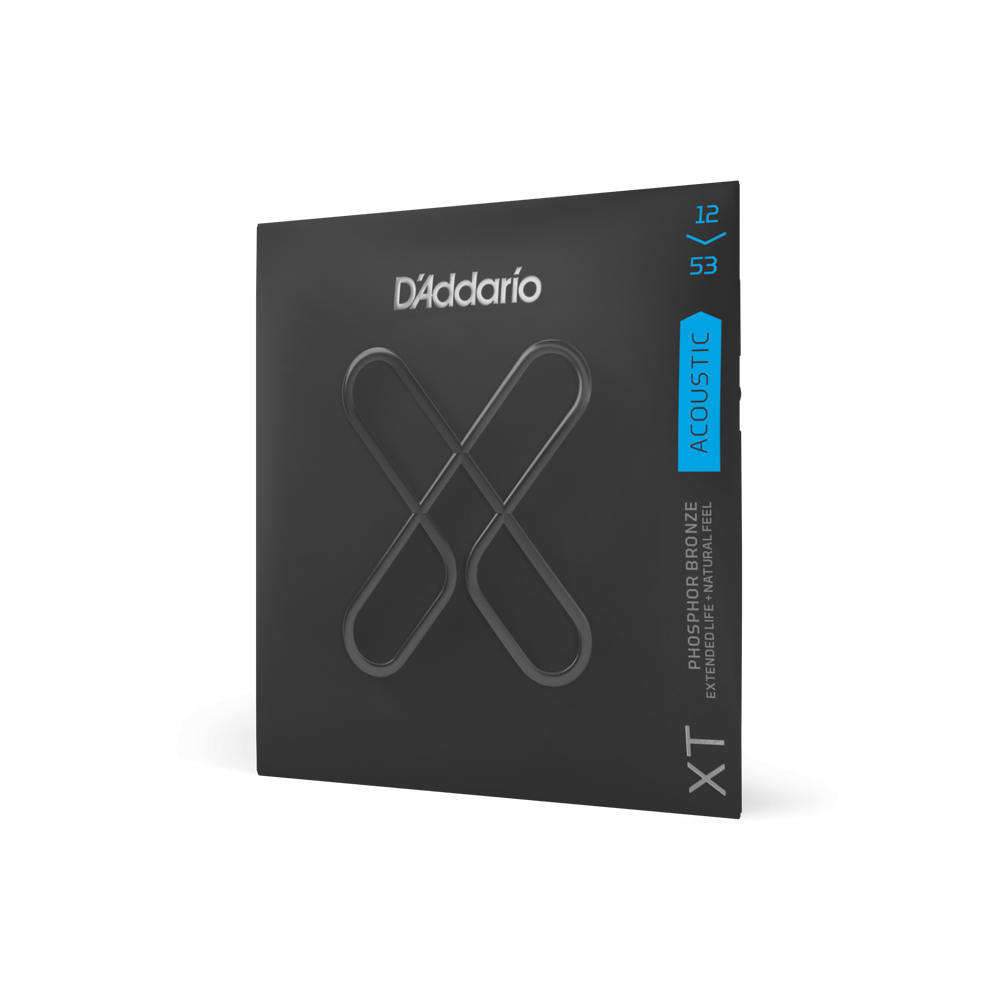 D'Addario XTAPB1253 | 12-53 Light Coated Acoustic Guitar Strings