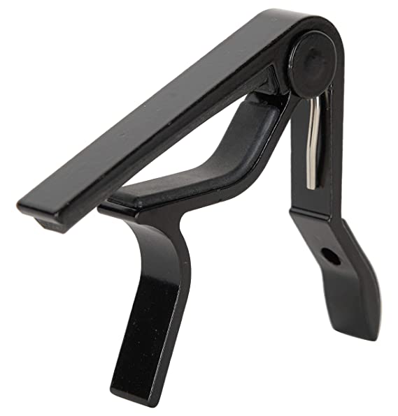 Intern INT-GC01 One-Handed Trigger Alloy Guitar Capo for Ukulele & Guitars