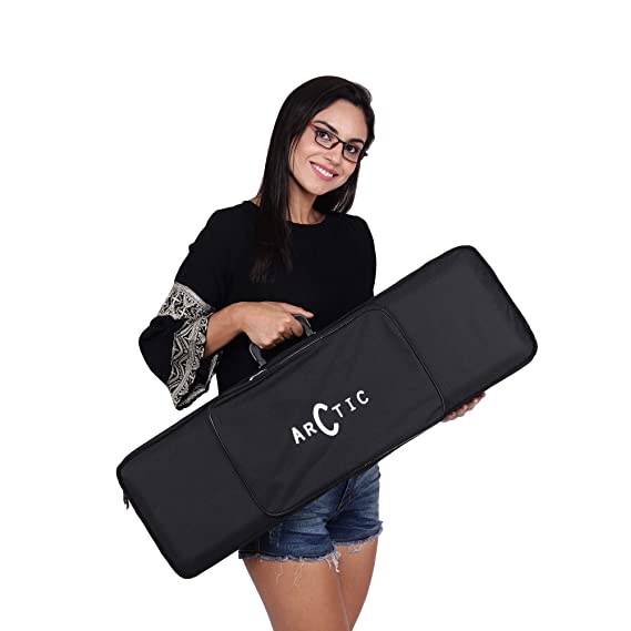 Arctic Apex 4/4 Violin Kit with Case, Bow & Rosin (Solid Wood)