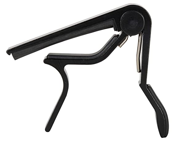 Intern INT-GC01 One-Handed Trigger Alloy Guitar Capo for Ukulele & Guitars