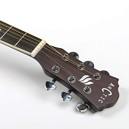 ARCTIC Sky Series 40" Semi-Acoustic Guitar with EQ, Bag, Picks & Capo