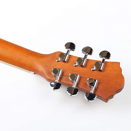 ARCTIC Sky Series 40" Semi-Acoustic Guitar with EQ, Bag, Picks & Capo