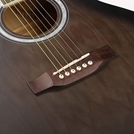 ARCTIC Sky Series 40" Semi-Acoustic Guitar with EQ, Bag, Picks & Capo
