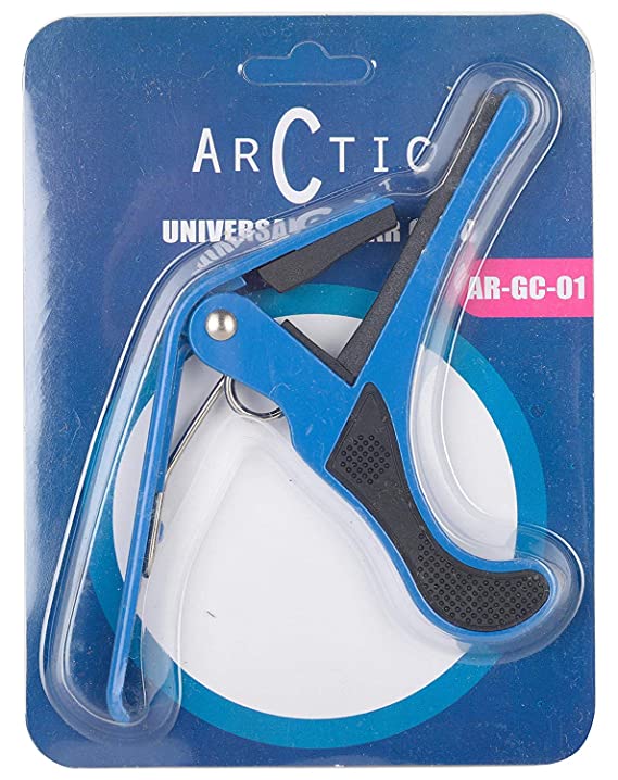 Arctic One-Handed Trigger Guitar Capo for Ukulele & Guitars (Assorted)