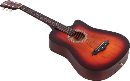 Revel INT-38C Acoustic Guitar – Brown Finish with Bag & Picks