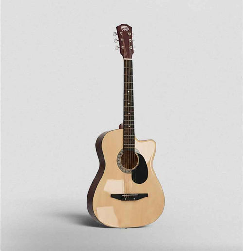 Intern INT-38C-NT-G | Acoustic Guitar Set - Natural Glossy Finish