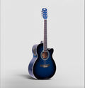 Intern 40 inch Semi-Acoustic Guitar Kit - Blue