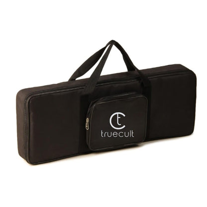 True Cult 37-Key Keyboard Bag (Black) – Padded & Protective for Yamaha/Casio