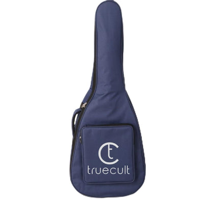 True Cult Acoustic Guitar Bag (Navy Blue) – Fits 38"-42" guitars, durable and protective.