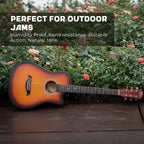 Intern 38 Inch Carbon Fibre Acoustic Guitar - Sunbrust