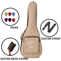 Water-resistant acoustic guitar gig bag for yamaha kadence fender 