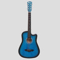 Revel RVL-38C-LGP-BLS | Acoustic Guitar – Blue Finish with Bag & Picks