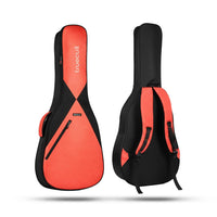 True Cult Padded Electric Guitar Bag – Orange | Fits Yamaha, Fender, Ibanez, Cort, ESP, Epiphone, Kadence