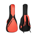 True Cult Padded Electric Guitar Bag – Orange | Fits Yamaha, Fender, Ibanez, Cort, ESP, Epiphone, Kadence