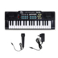 Intern 37-Key Mini Keyboard Piano with Microphone and Power Adapter
