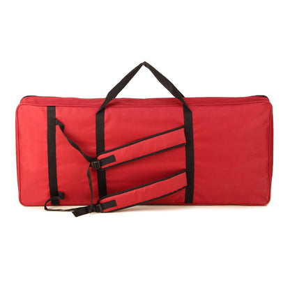 True Cult 37-Key Keyboard Bag (Red) – Padded & Protective for Yamaha/Casio