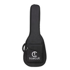 Black guitar bag with 'truecult' logo on a white background Water-resistant acoustic guitar gig bag for yamaha kadence fender 