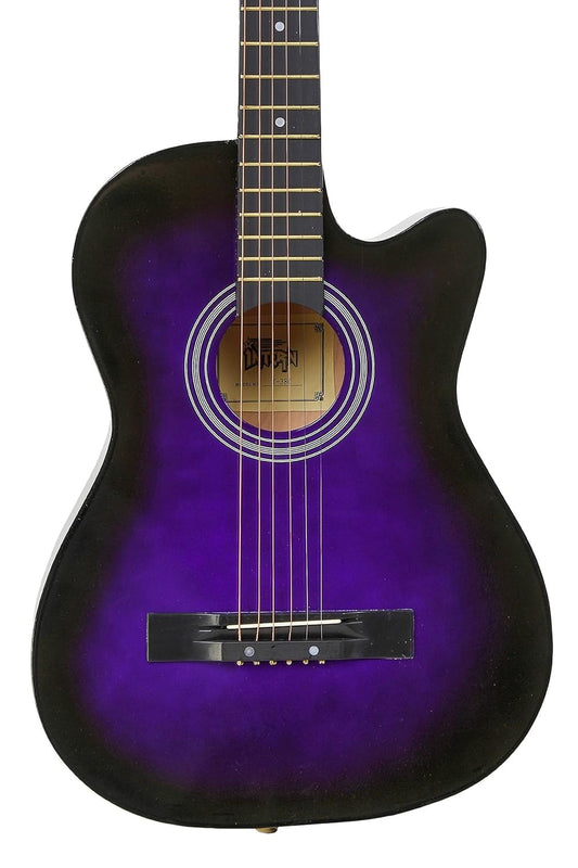 Intern INT-38C Acoustic Guitar Kit (Purple) ‎INT-38C-VTS