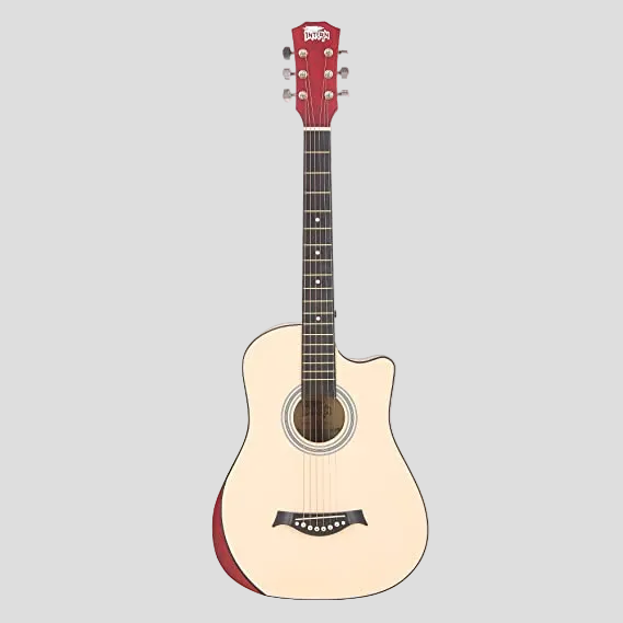 Intern 38 Inch Carbon Fibre Acoustic Guitar - Natural