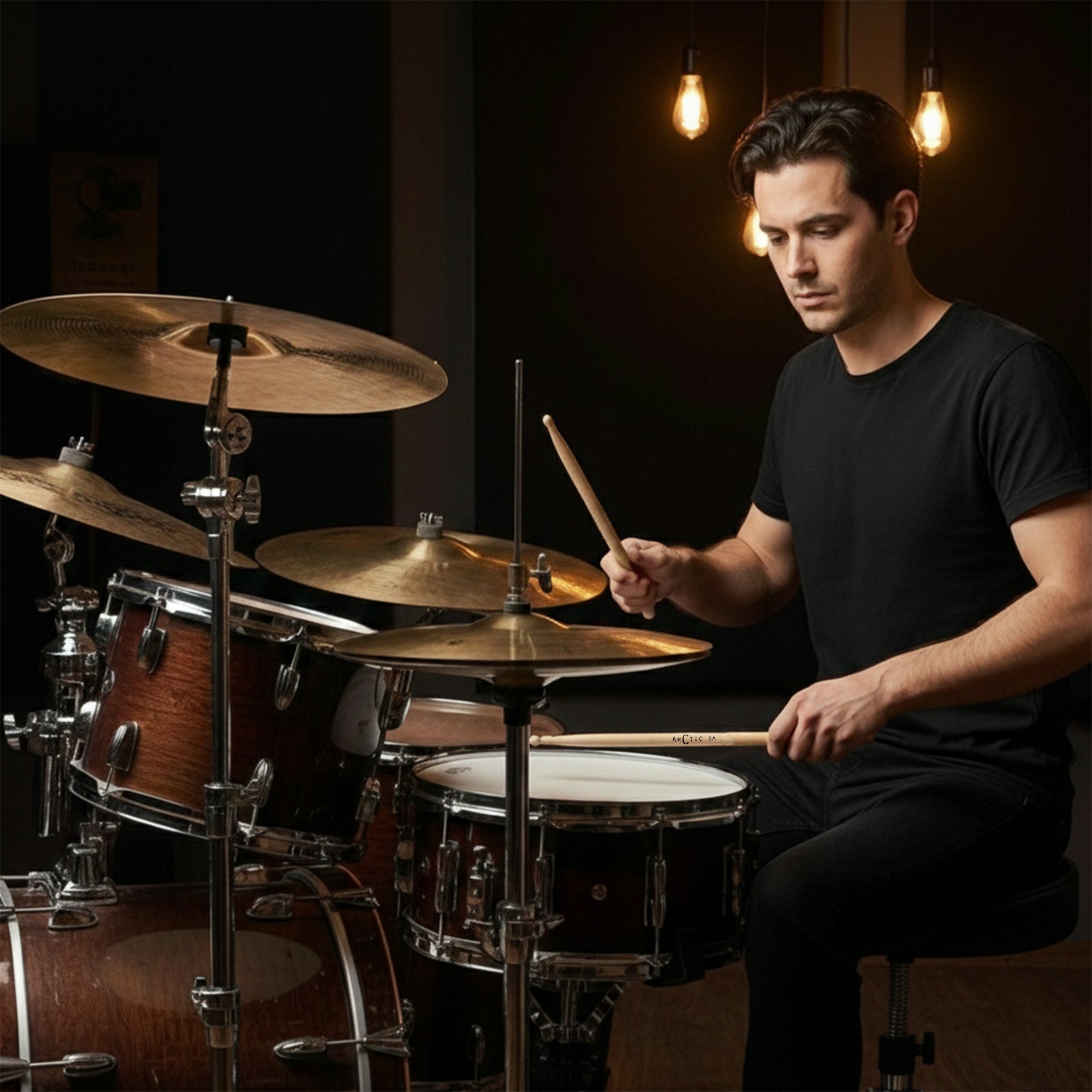 Arctic 5A Maple Wood Drumsticks for Drummers | AR-5A