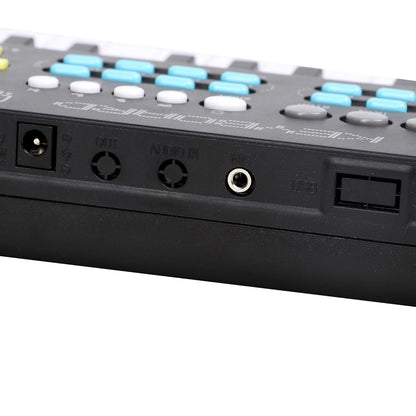 Intern 37-Key Mini Keyboard Piano with Microphone and Power Adapter