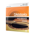 D'Addario acoustic guitar string set packaging on a white background