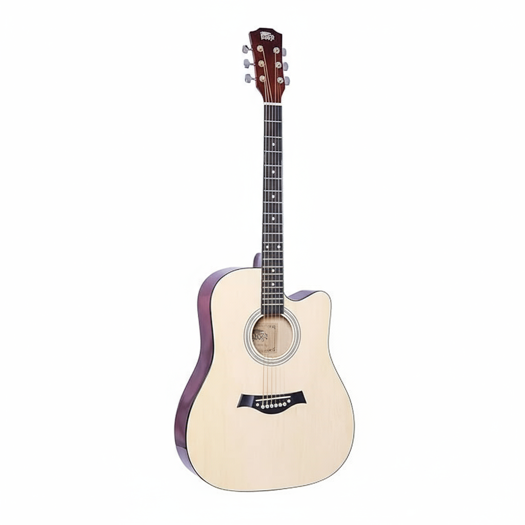 Intern 41 Inch Acoustic Guitar Set – Natural