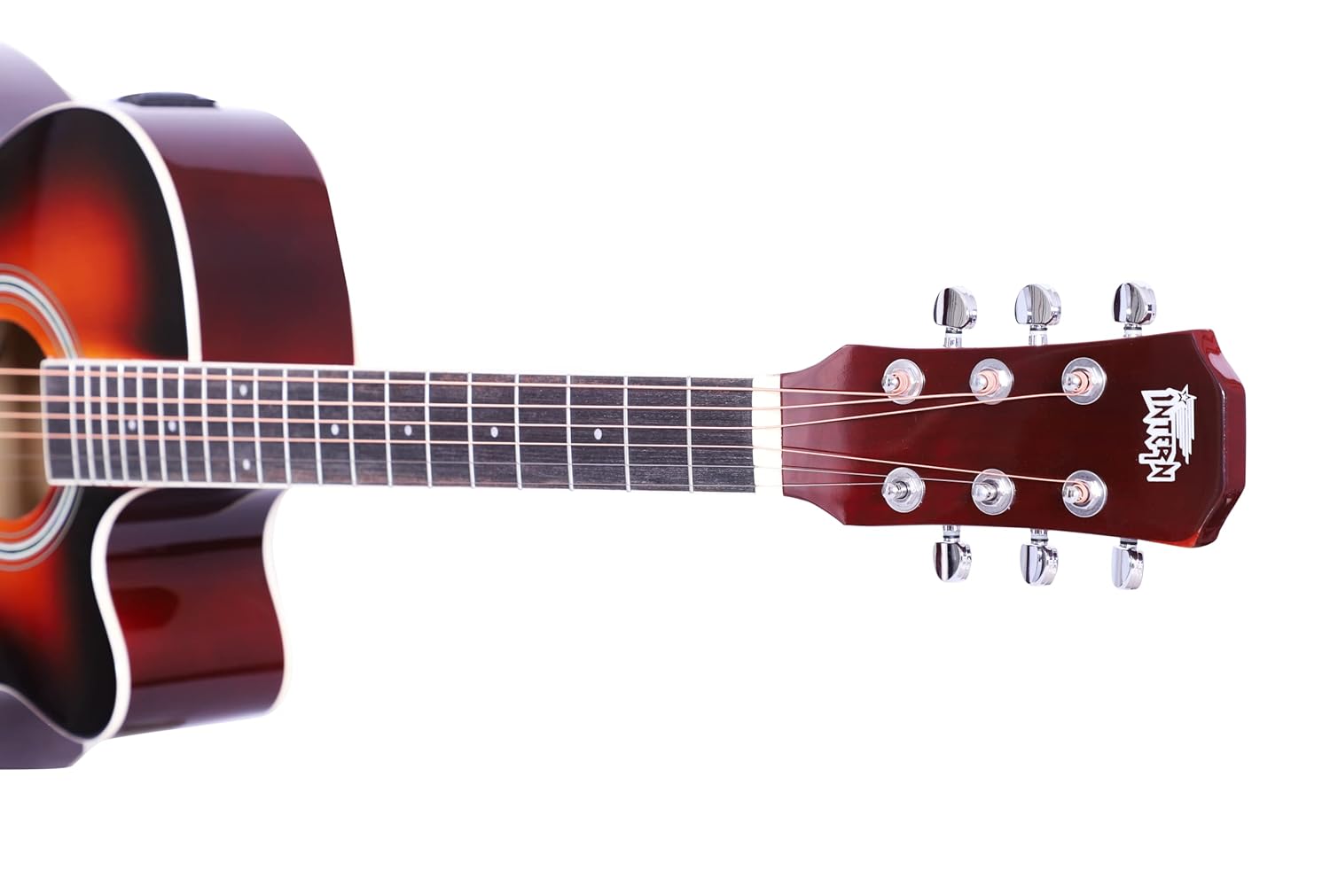 Intern 40 inch Semi-Acoustic Guitar Kit - Sunbrust