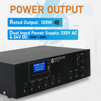120 Compact Mixer Amplifier with USB/SD/FM/Bluetooth | EA-120