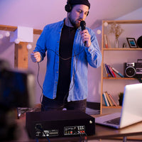 CMX Audio Mixer Amplifier – 500W Public Address Amplifier with Bluetooth | EA-500A