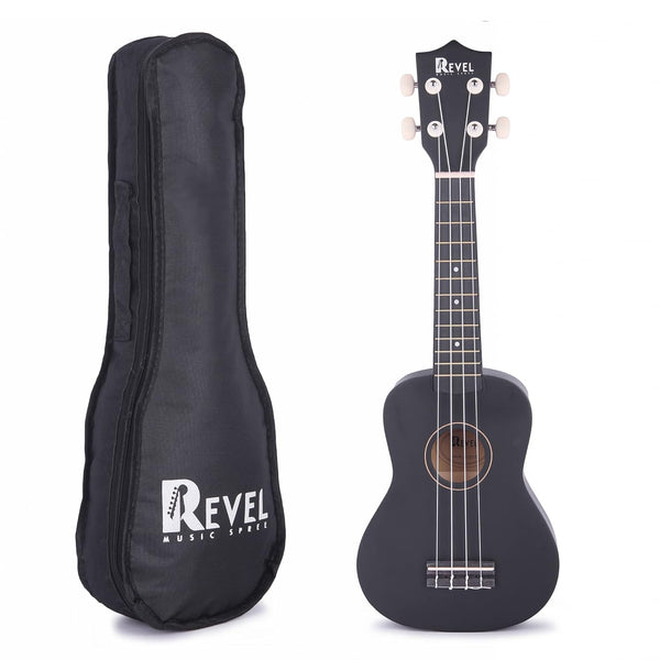 Revel 21 Inch Soprano Ukulele with Carry Bag