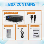 60W Compact Mixer Amplifier with USB/SD/FM/Bluetooth | EA-60