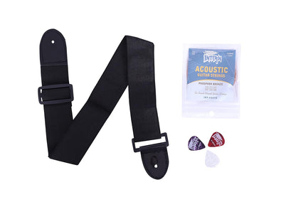 INTERN 40" Acoustic Guitar Bundle - Sunburst