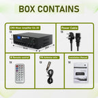 30W Compact Mixer Amplifier with USB/SD/FM/Bluetooth | EA-30