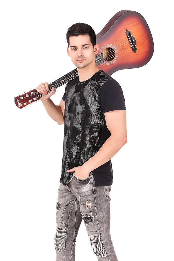 Revel RVL-38C Acoustic Guitar – Brown Finish with Bag & Picks