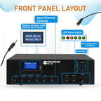120 Compact Mixer Amplifier with USB/SD/FM/Bluetooth | EA-120