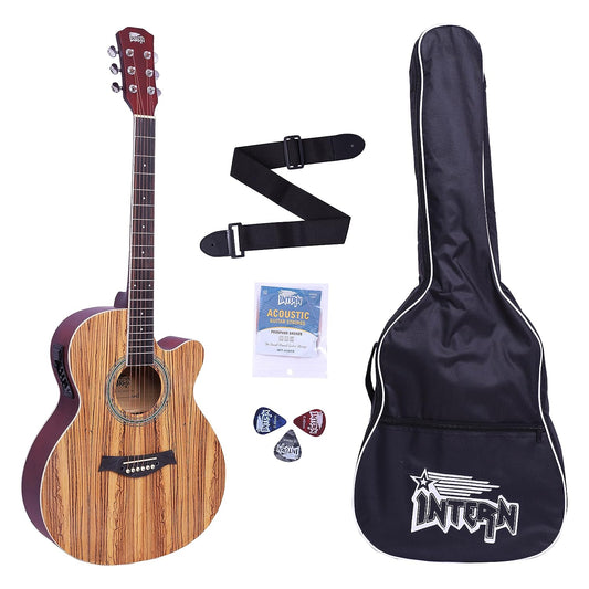 INTERN 40" Acoustic Guitar Bundle