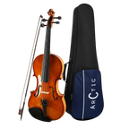 Arctic Neo Full Size 4/4 Solid Wood Beginner Violin Kit | AR-PVK-01