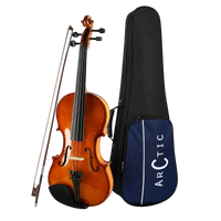Arctic Neo Full Size 4/4 Solid Wood Beginner Violin Kit | AR-PVK-01