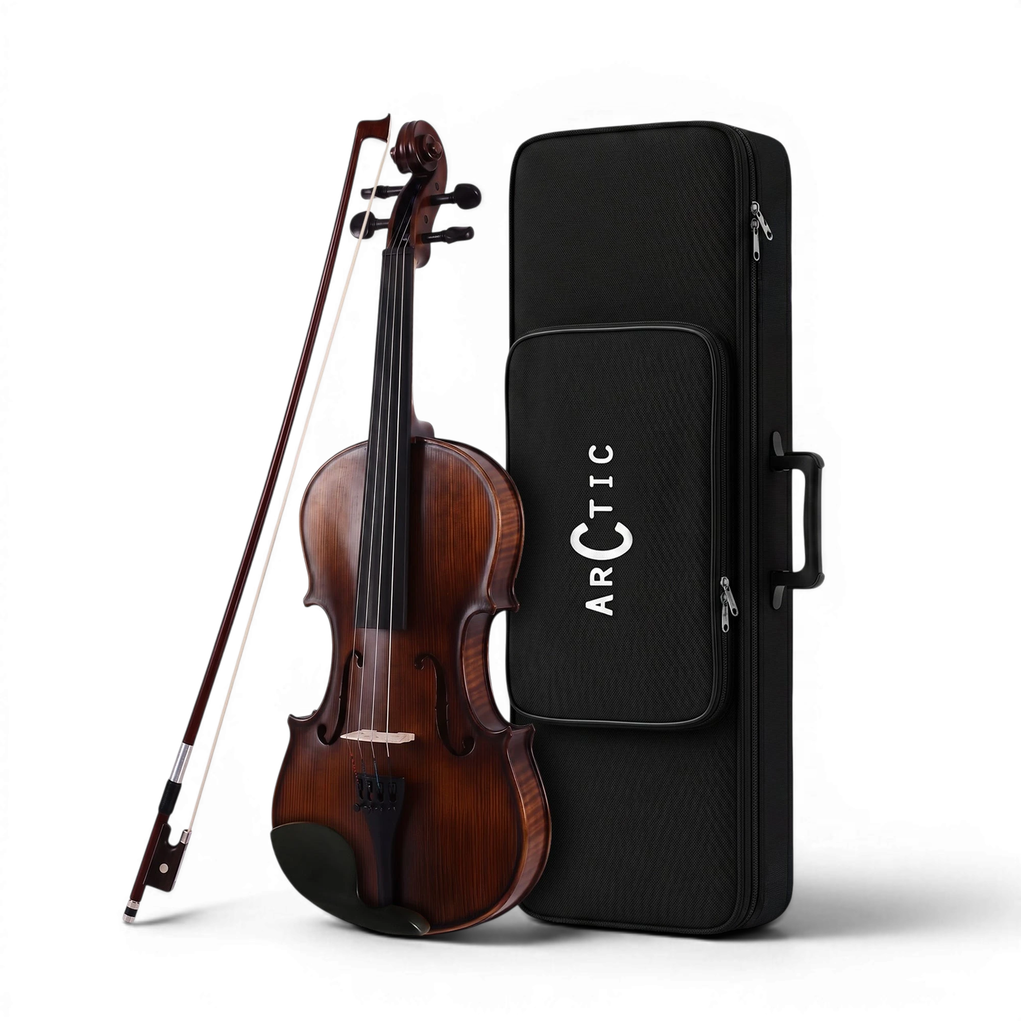Arctic Apex Full Size (4/4) Solid Wood Violin Set | AR-SVK-01