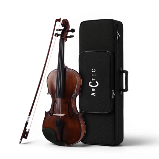 Arctic Apex Full Size (4/4) Solid Wood Violin Set | AR-SVK-01