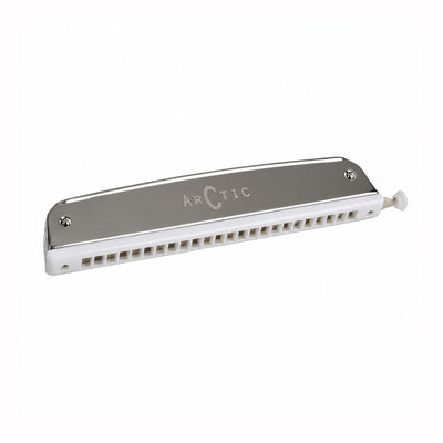 ARCTIC C Scale 24-Hole Chromatic Scale Changer Harmonica with Case – Premium Mouth Organ