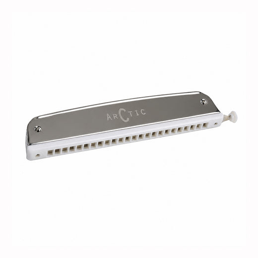 ARCTIC C Scale 24-Hole Chromatic Scale Changer Harmonica with Case – Premium Mouth Organ